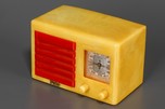Yellow with Red FADA 5F60 Catalin Radio